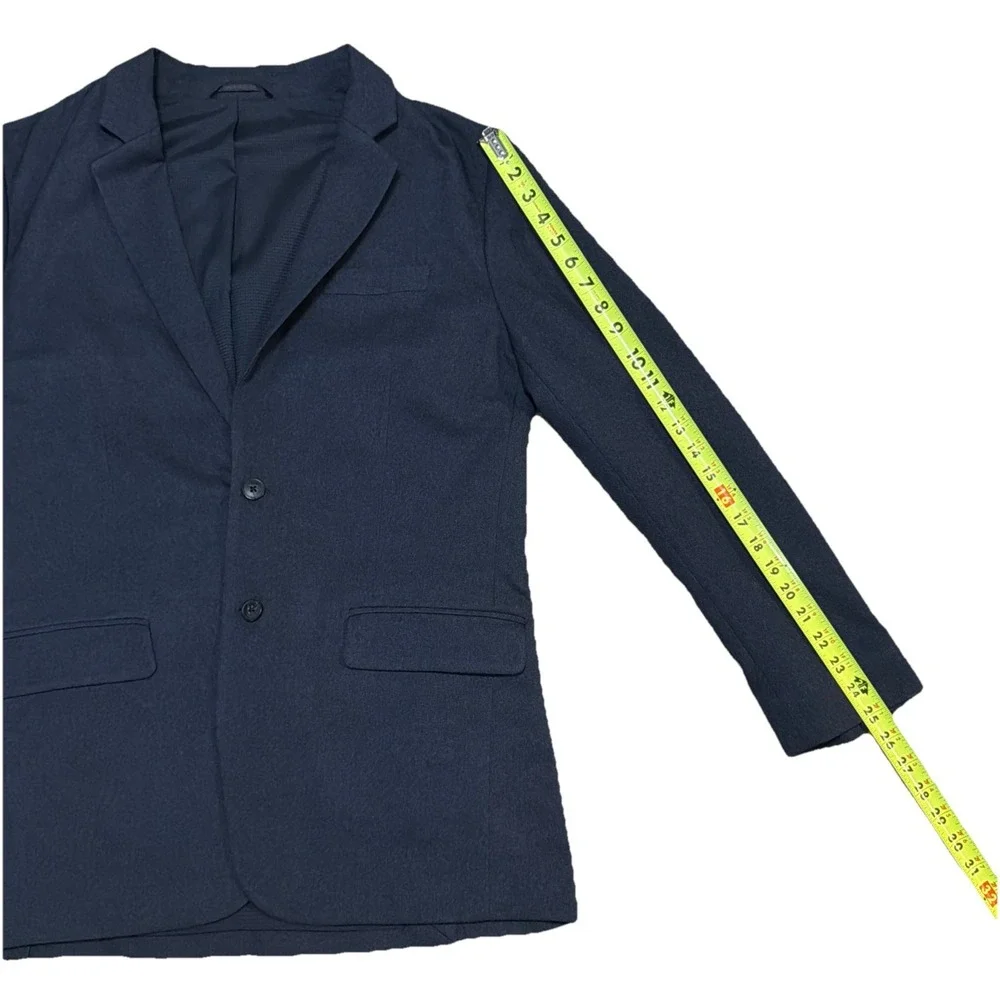 Bluffworks Gramercy Blazer Classic Fit Jacket Blue Hour 42L BW310 7 Pockets